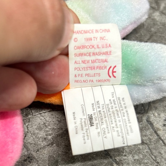 Ty Beanie Babies: Lips the Fish 1999 - Picture 3 of 6